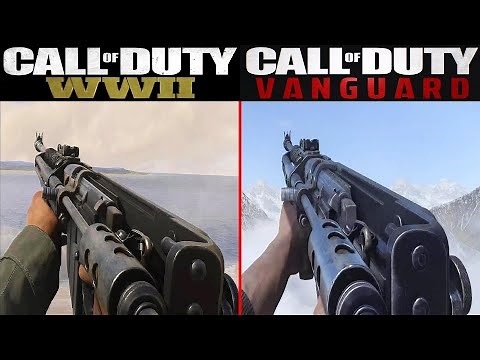 COD Vanguard vs COD WW2 - Weapons Comparison
