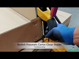 How To Fix A Bostitch Pneumatic Carton Closer Stapler Pliers ( Repair Fix P51-10B )
