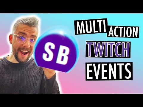 MULTIPLE ACTIONS For TWITCH EVENTS In Streamer.Bot