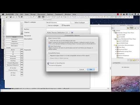 ArchiCAD Tutorial | Creating Custom Symbols and 3D Objects (part 1 of 3)