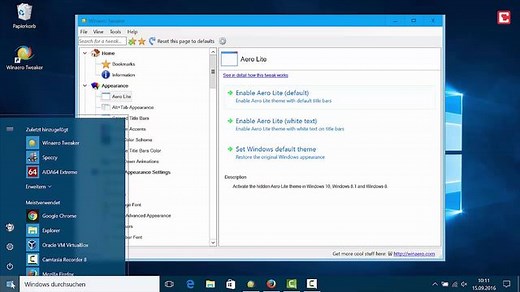 Mit wenigen Klicks zum individuellen Windows 10