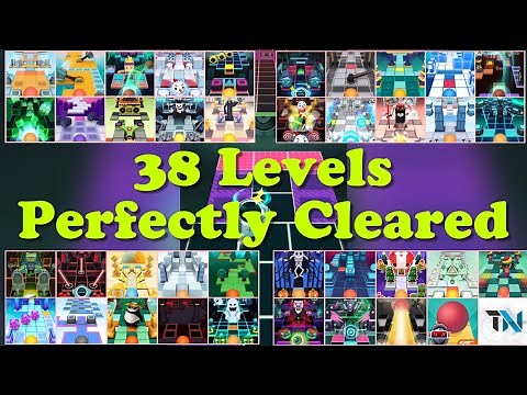 Rolling Sky • All 38 Levels • Perfectly Cleared