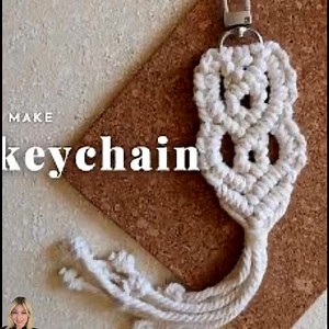 23K views · 284 reactions | Learning how to make macrame keychain for beginners and beyond  #tutorial #for #video #pattern #macrame | Boho Dsecoration | Facebook