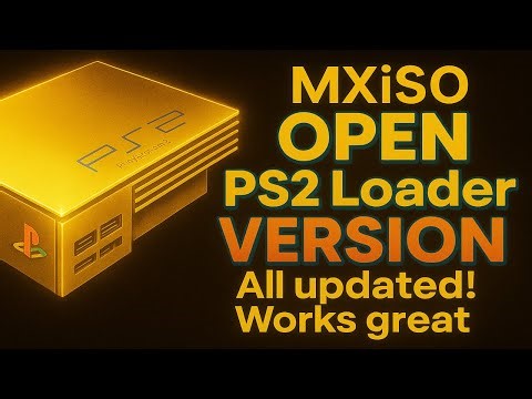 Update OPEN PL to the latest version and Use MXISO SD with a Ps2 #playstation2 #ps2classic #ps2