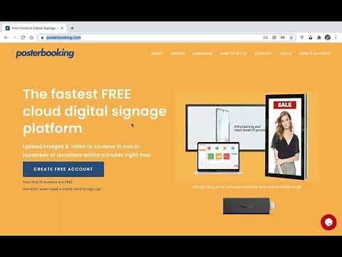 FREE digital signage software for TV screens slideshow using Android/Firestick Lite or Fire TV 4K.