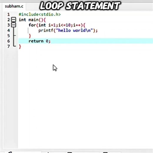 loops in c programming #cprogramming #loops #coding #Software #engineering