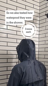 2.5K views | We tested our favorite raincoats and jackets in the rain, of course, but the weather didn't always align with our plans. So we also assessed how waterproof they were by standing in the shower, as one does. See what made the list: nyti.ms/49VEGmV | Wirecutter | Facebook