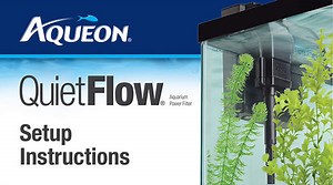 QuietFlow Power Filter Set Up | Aqueon