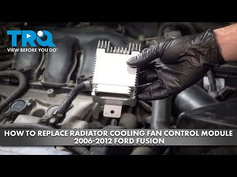 How to Replace Radiator Cooling Fan Control Module 2006-2012 Ford Fusion
