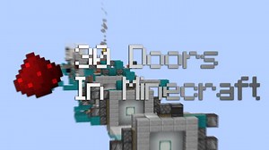 30 Redstone Doors In Minecraft Minecraft Map
