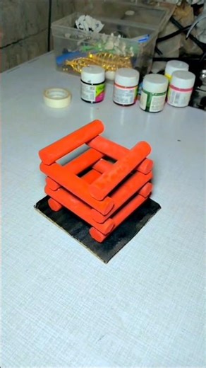 thread spool craft ideas for pen holder #yutubeshorts #viral