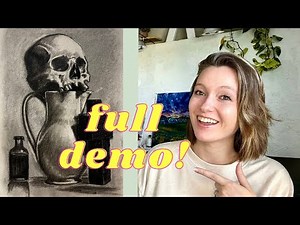 The ULTIMATE Charcoal Drawing Tutorial (for Beginners)