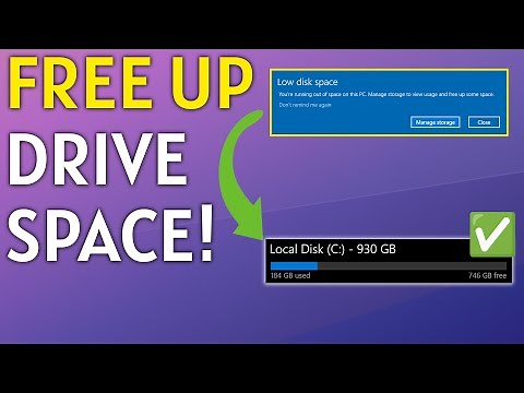 How To Free Up Hard Drive Space on Windows 10
