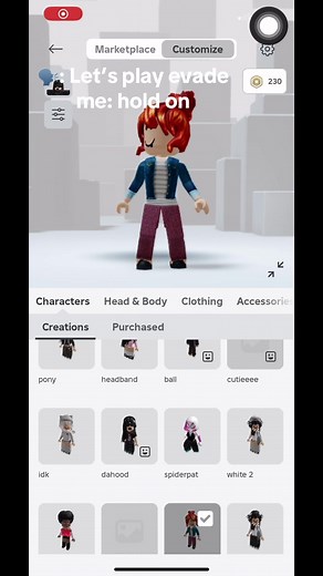 #roblox #robloxfyp #fyp #robloxgame #robloxavatar #outfit #robux #evade #evaderoblox #robloxgames