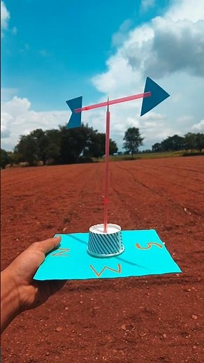 How to Make a Wind Vane – Easy School Science Project!