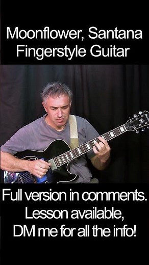 Moonflower #santana #fingerstyleguitar