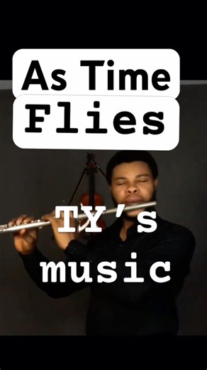 As time flies by @tysmusic1125 Flute version #astimegoesby #Ty’s #whitepiano # #fluteversion
