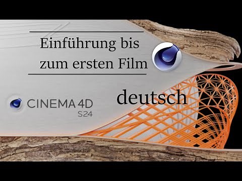 Cinema 4D S24 | Einführung bis zum ersten Film | Anfänger Tutorial deutsch