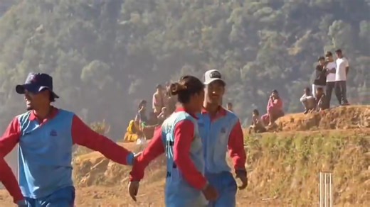 FINAL MATCH In the first over of the lpl season-1 , 2025 final, Kiran Shahi Thakuri of the Lek Besi Sport Club to catch -out Dhaulapada sports Club opener Sandip Jung Shahi. #lpl #final #Season1 | Lekbesi Premier League