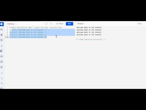 reducing duplication in python