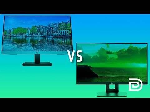 HP 24mh FHD Monitor vs HP VH240a Computer Monitor Comparison