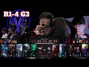 CFO vs T1 - Game 3 | Round 1 LoL MSI 2025 Main Stage | CTBC Flying Oyster vs T1 G3 full