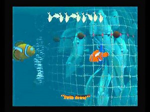 Finding Nemo - Walkthrough - Part 18: Fishing Net Rescue (Final Level) & Ending