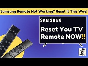 Samsung Remote Not Working? Reset It This Way!