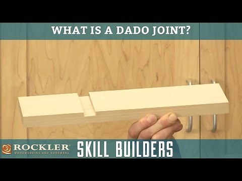 What is a Dado Joint? | Rockler Skill Builders