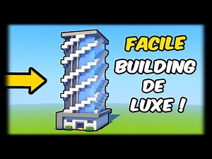 TUTO BUILDING DE LUXE FACILE A FAIRE | MINECRAFT