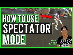 Ark Survival Evolved PS4 Tutorial - How To Use Spectator Mode - PS4 Spectator Controls