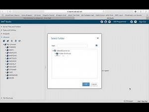 Creating a library in SAS