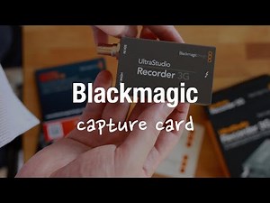 🛑 Blackmagic UltraStudio Recorder 3G 🛑 Beste Capture Card für Mac?