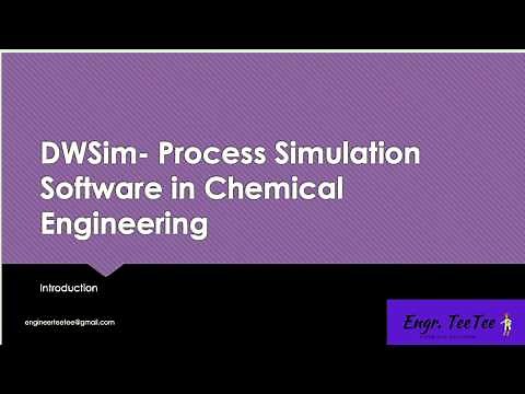 Introduction to DWSim Chemical Process Simulation Software