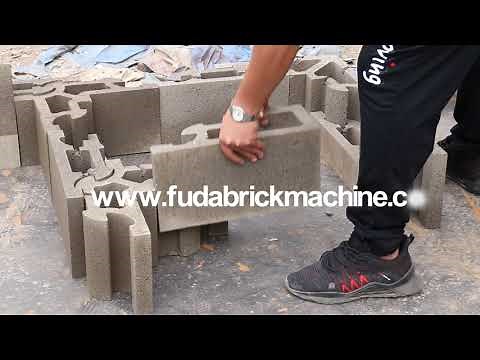 How to use habiterra interlocking blocks to build house,the usage of concrete habiterra bricks