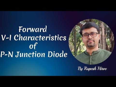 Forward V-I Characteristics of Diode | Graph Explanation, Threshold Voltage & Current Flow