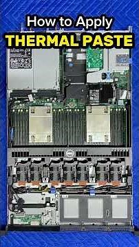TechTalk: How To Apply Thermal Paste to Dell PowerEdge Servers