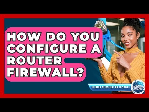 How Do You Configure A Router Firewall? - Internet Infrastructure Explained