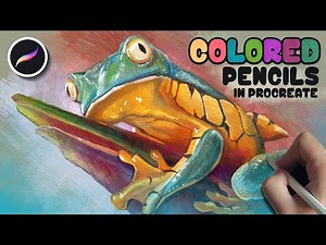 How to Paint with Realistic Colored Pencils in Procreate