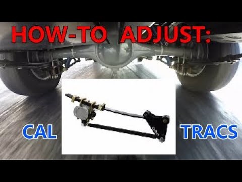 HOW-TO: ADJUST CALTRACS Properly (Full Procedure Explained), SET UP LEAF SPRINGS Traction Bars DIY !