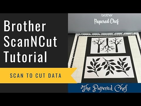 Brother ScanNCut Tips & Tricks Tutorial - Scan to Cut Data - My Wonderful Family Paper Pumpkin Kit