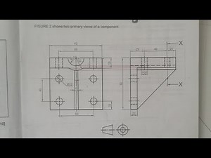 Sectional Drawing/Engineering Drawing N3/Part 2️⃣