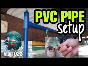 HOW TO MAKE A CENTRAL AIR SYSTEM FOR YOUR FISH TANKS USING PVC PIPES.🇵🇭
