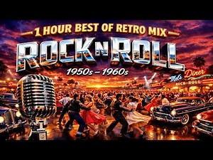 Best of Retro Rock n Roll | 1 Hour Non-Stop 50s & 60s Energy Mix
