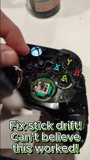 How to fix Xbox controller analog stick drift - Last resort!
