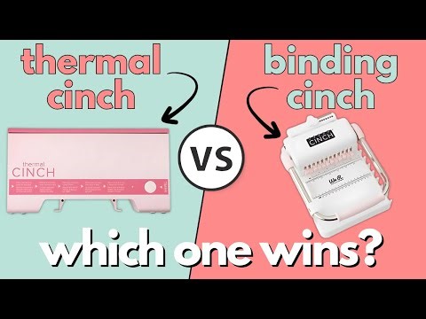 Battle of the Cinch Machines: Thermal vs Binding – Which is Best?