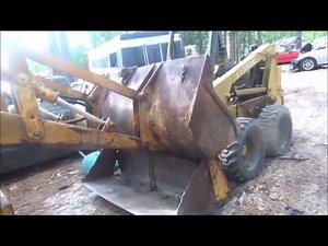 CASE CK580B BACKHOE STEERING REPAIR