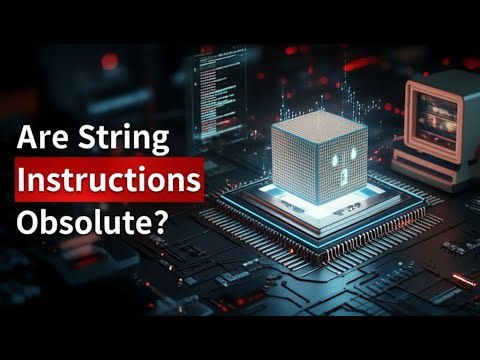 The x86 String Instructions: A Relic of a Bygone Era