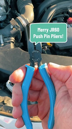 Merry JR60 Plastic Push Pin Pliers - Must-Have Automotive Tools