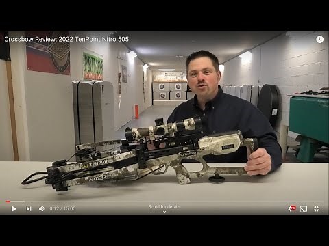 Crossbow Review: 2022 TenPoint Nitro 505